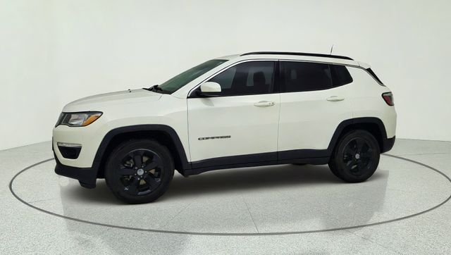 2021 Jeep Compass Latitude White at North Houston Mitsubishi