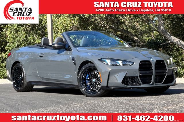 Gray (Dravit Grey Metallic) 2026 BMW M4 Convertible All-Wheel Drive 8-Speed Automatic