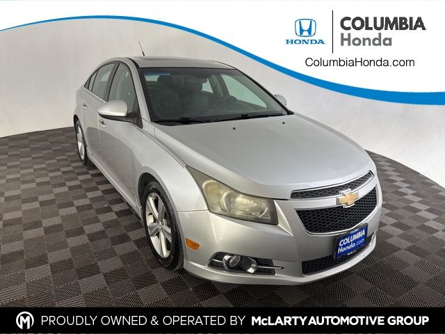 Silver Ice Metallic 2014 Chevrolet Cruze 2LT Sedan FWD Sedan Front-Wheel Drive 6-Speed Automatic Overdrive