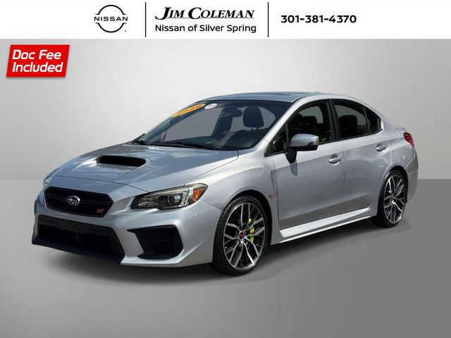 Ice Silver Metallic 2020 Subaru WRX STI Sedan All-Wheel Drive 6-Speed Manual