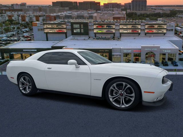 White 2021 Dodge Challenger R/T RWD Coupe Rear-Wheel Drive 8-Speed Automatic
