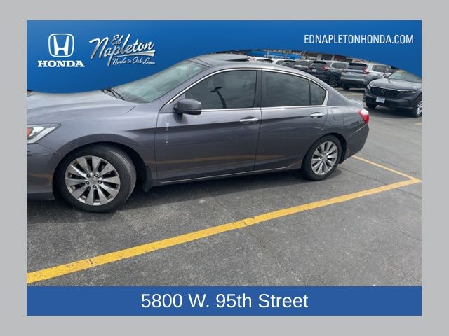 Gray 2014 Honda Accord EX-L Sedan Front-Wheel Drive Continuously Variable Transmission