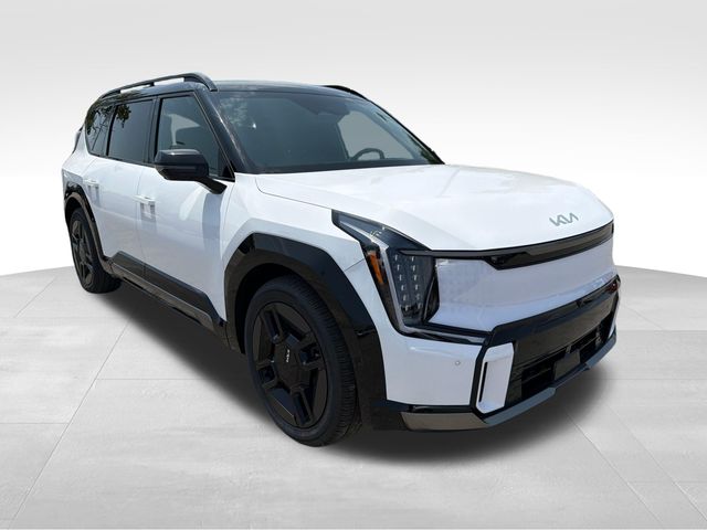 Glacial White/Ebony Black 2026 Kia EV9 SUV / Crossover All-Wheel Drive 1-Speed Automatic