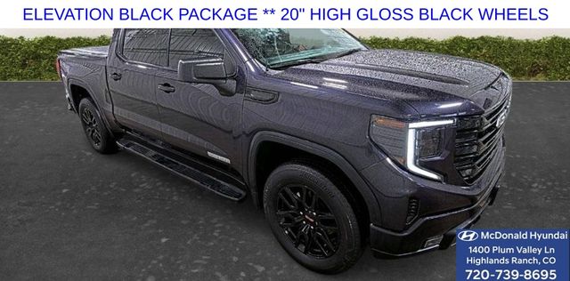 Titanium Rush Metallic 2024 GMC Sierra 1500 Pickup Truck Four-Wheel Drive 8-Speed Automatic