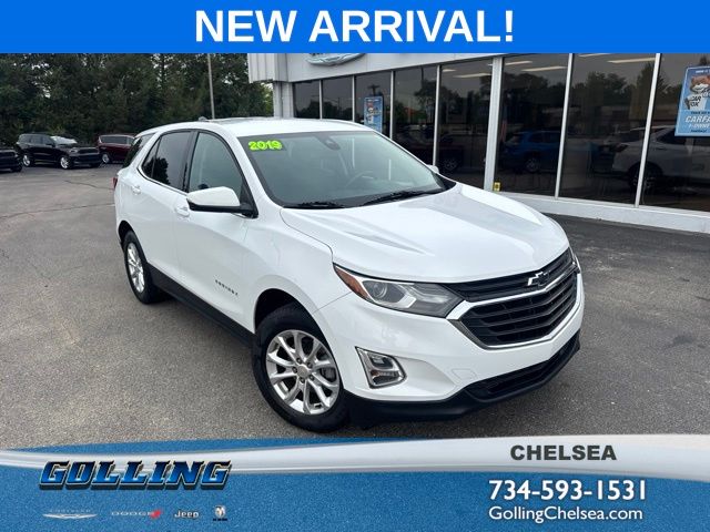 Summit White 2019 Chevrolet Equinox SUV / Crossover Four-Wheel Drive 6-Speed Automatic Overdrive