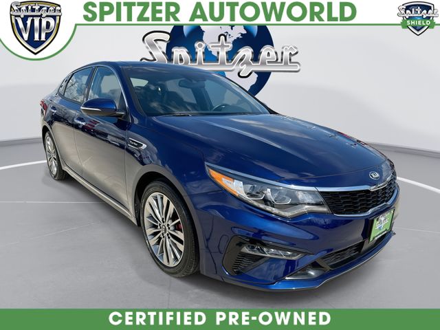 Horizon Blue 2019 Kia Optima SX Turbo FWD Sedan Front-Wheel Drive 6-Speed Automatic
