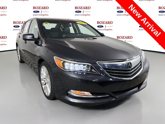 Blue 2014 Acura RLX Sedan 6-Speed Automatic