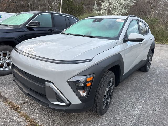 Cyber Gray Metallic 2025 Hyundai Kona SEL AWD SUV / Crossover All-Wheel Drive Continuously Variable Transmission