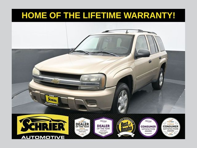 Sandstone Metallic 2006 Chevrolet Trailblazer LS RWD SUV / Crossover Rear-Wheel Drive 4-Speed Automatic Overdrive