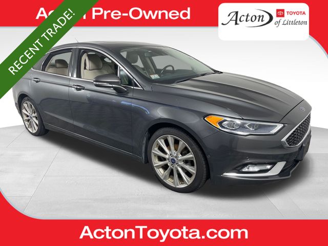 Gray (Magnetic) 2017 Ford Fusion Sedan Front-Wheel Drive 6-Speed Automatic