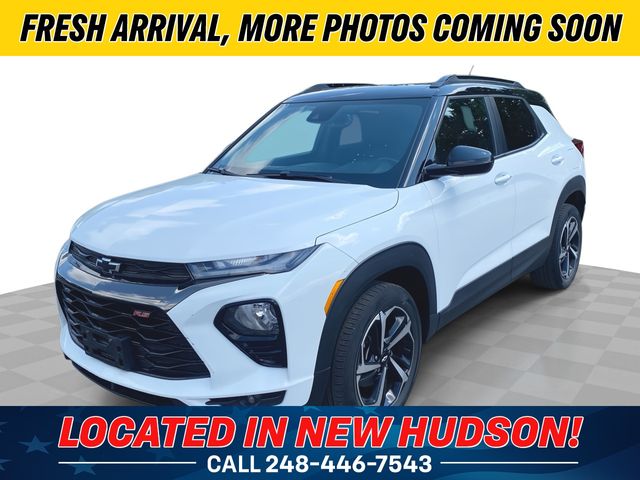 Summit White 2021 Chevrolet Trailblazer SUV / Crossover Four-Wheel Drive 9-Speed Automatic