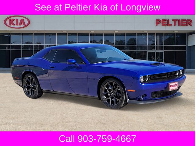 Indigo Blue 2022 Dodge Challenger Coupe Rear-Wheel Drive 8-Speed Automatic