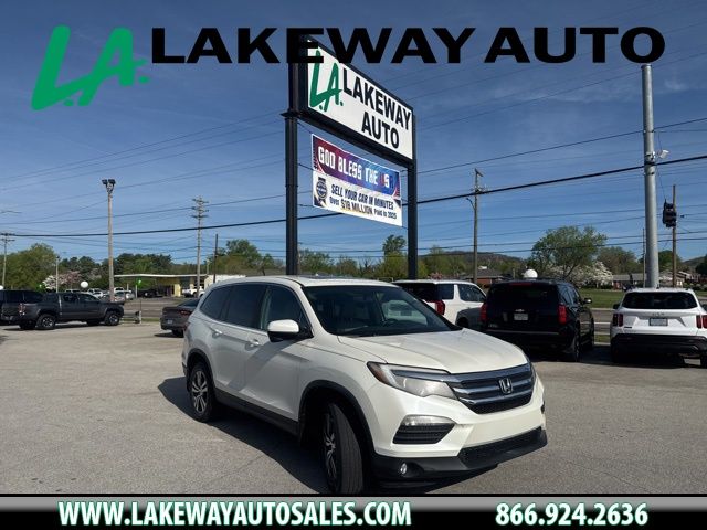 White 2016 Honda Pilot EX-L SUV / Crossover Front-Wheel Drive 6-Speed Automatic