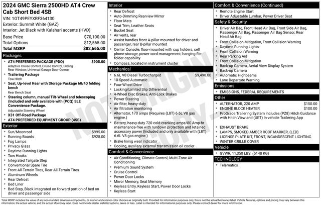 Used 2024 GMC Sierra 2500HD For Sale in Grove City, OH