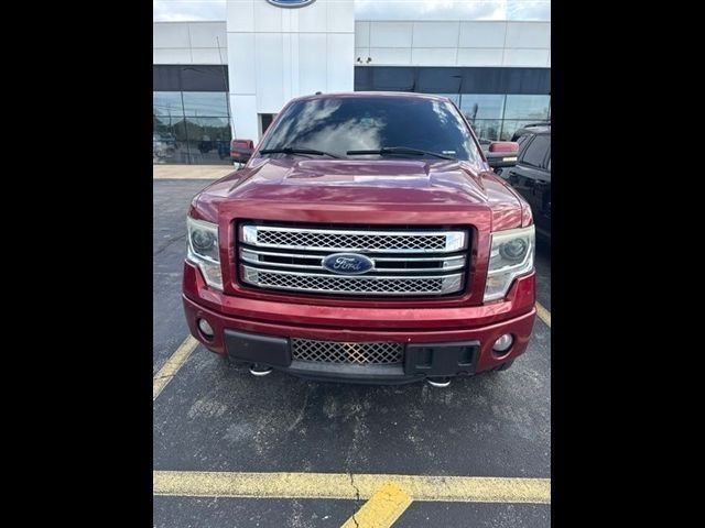 Ruby Red Metallic 2013 Ford F-150 Limited SuperCrew 4WD Pickup Truck Four-Wheel Drive 6-Speed Automatic