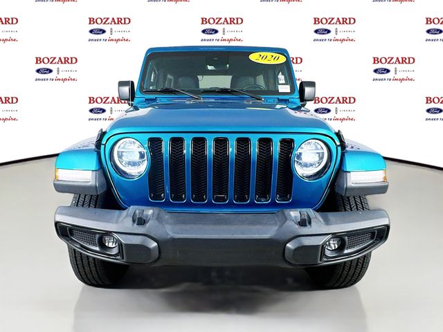 2020 Billet Silver Metallic Jeep Wrangler Unlimited Sahara 4X4 SUV