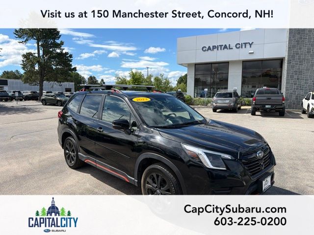 Crystal Black Silica 2023 Subaru Forester SUV / Crossover All-Wheel Drive Continuously Variable Transmission