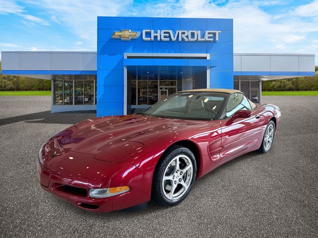 Gray (Magnetic Red Metallic) 2004 Chevrolet Corvette Convertible RWD Convertible Rear-Wheel Drive 4-Speed Automatic Overdrive