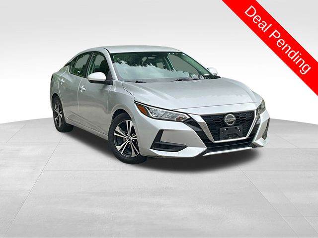 Brilliant Silver Metallic 2021 Nissan Sentra Sedan Front-Wheel Drive Continuously Variable Transmission
