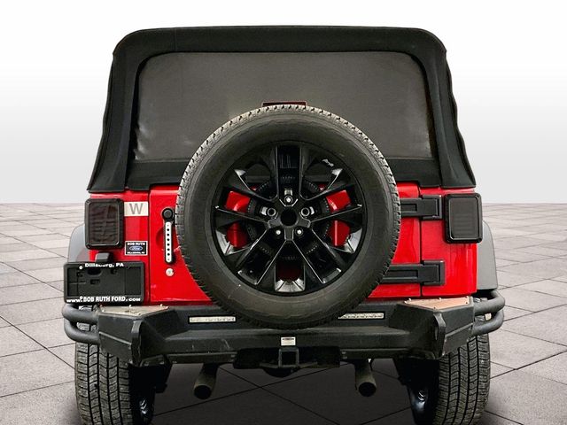 2017 Jeep Wrangler Unlimited Sport Red at Bob Ruth Ford
