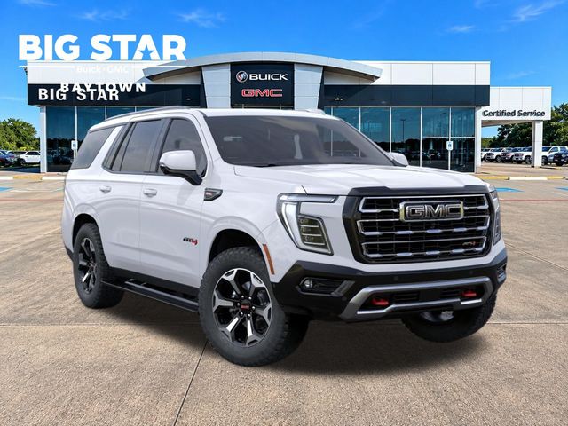 2026 GMC Yukon AT4 White at Big Star Chrysler Jeep Dodge Ram 