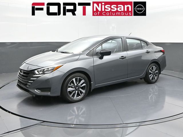 Gray (Gun Metallic) 2025 Nissan Versa S FWD Sedan Front-Wheel Drive Continuously Variable Transmission