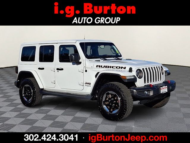 Bright White Clearcoat 2020 Jeep Wrangler Unlimited Rubicon 4WD SUV / Crossover Four-Wheel Drive 8-Speed Automatic