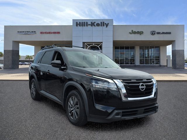 Super Black 2022 Nissan Pathfinder SUV / Crossover Front-Wheel Drive 9-Speed Automatic