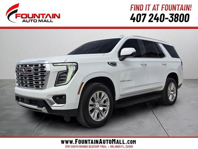 Summit White 2025 GMC Yukon SUV / Crossover 4X2