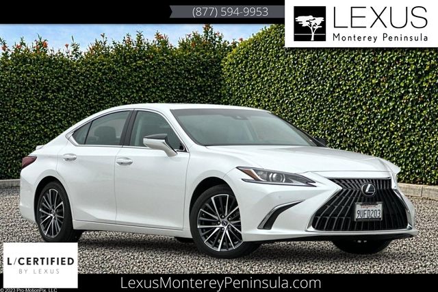 Eminent White Pearl 2025 Lexus ES Hybrid Sedan Front-Wheel Drive Continuously Variable Transmission