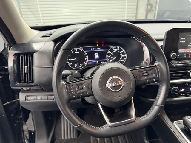 2022 Super Black Nissan Pathfinder SV FWD SUV
