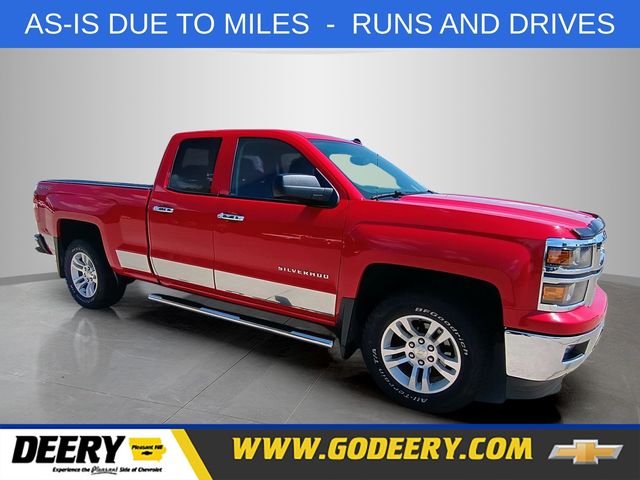 Victory Red 2014 Chevrolet Silverado 1500 Pickup Truck Four-Wheel Drive 6-Speed Automatic Overdrive