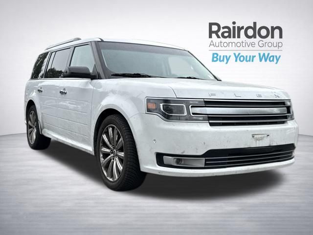 Oxford White 2018 Ford Flex SUV / Crossover All-Wheel Drive 6-Speed Automatic