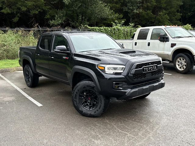 Midnight Black Metallic 2021 Toyota Tacoma Pickup Truck Four-Wheel Drive 6-Speed Automatic