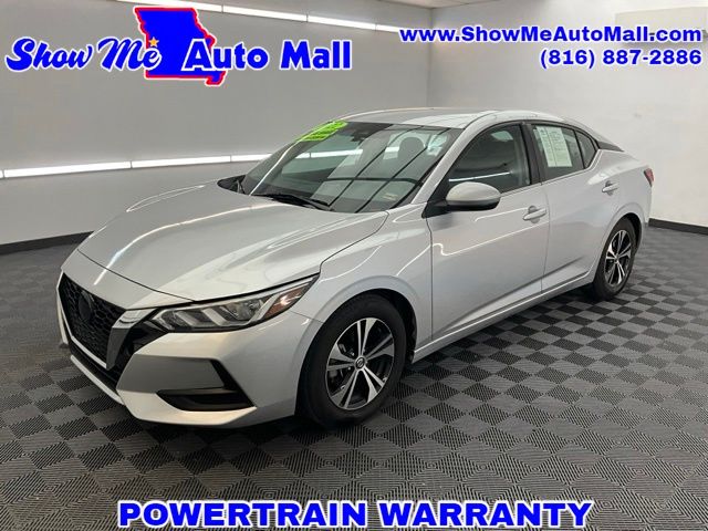 Brilliant Silver Metallic 2022 Nissan Sentra Sedan Front-Wheel Drive Continuously Variable Transmission