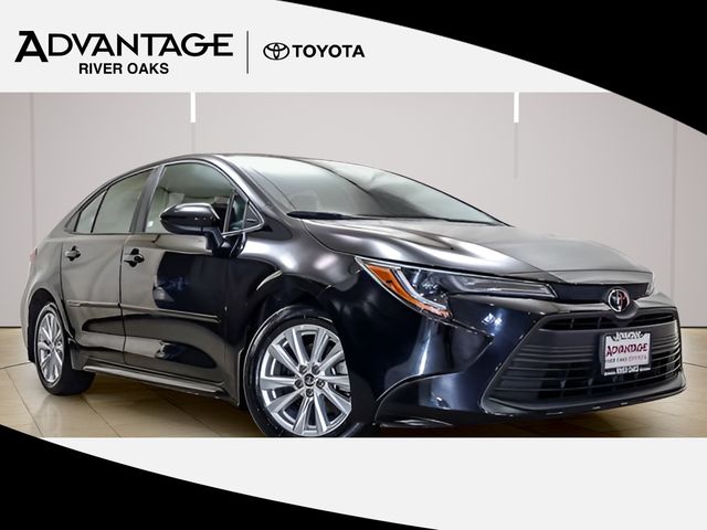 Midnight Black Metallic 2025 Toyota Corolla Sedan Front-Wheel Drive Continuously Variable Transmission