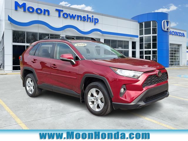 Red (Ruby Flare Pearl) 2020 Toyota RAV4 SUV / Crossover All-Wheel Drive 8-Speed Automatic