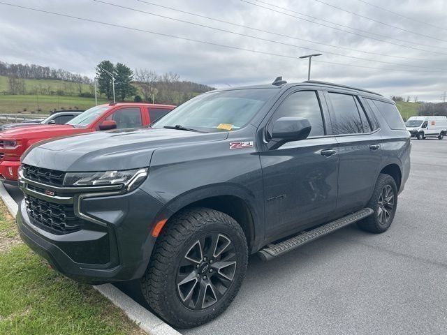 Evergreen Gray Metallic 2022 Chevrolet Tahoe Z71 4WD SUV / Crossover Four-Wheel Drive