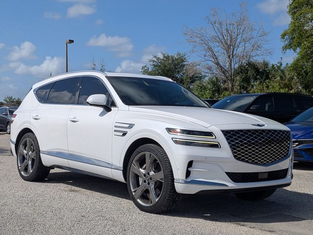 Uyuni White 2023 Genesis GV80 2.5T AWD SUV / Crossover All-Wheel Drive 8-Speed Automatic