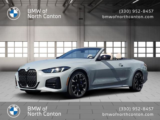 Gray Metallic 2027 BMW 4 Series Convertible All-Wheel Drive 8-Speed Automatic