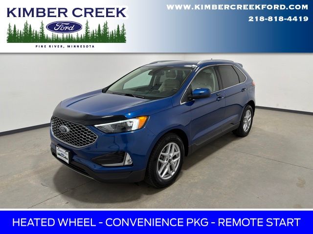 Atlas Blue Metallic 2023 Ford Edge SUV / Crossover All-Wheel Drive 8-Speed Automatic