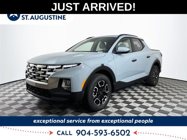 Blue Stone 2022 Hyundai Santa Cruz Pickup Truck All-Wheel Drive 8-Speed Automatic