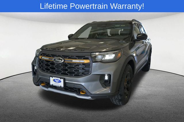 Carbonized Gray Metallic 2026 Ford Explorer SUV / Crossover All-Wheel Drive Automatic