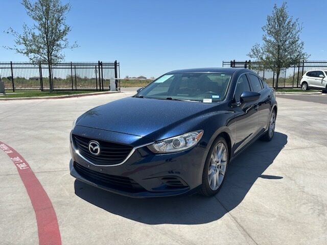 Deep Crystal Blue Mica 2016 Mazda MAZDA6 i Touring Sedan Front-Wheel Drive 6-Speed Automatic