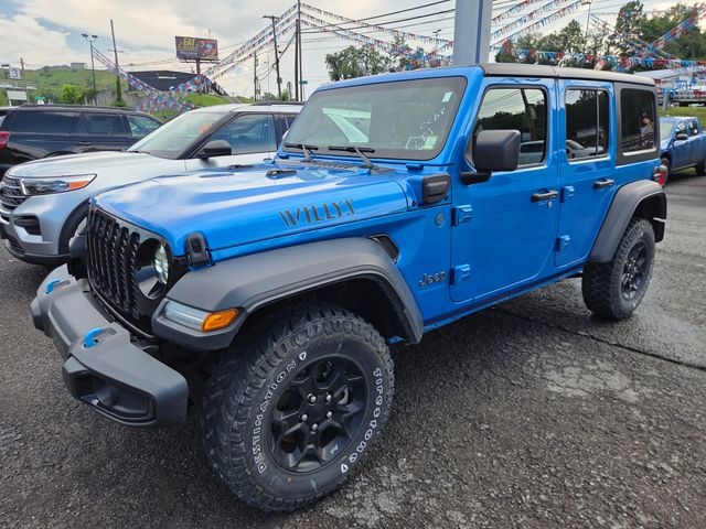 Hydro Blue Pearl Coat 2023 Jeep Wrangler 4xe SUV / Crossover Four-Wheel Drive 8-Speed Automatic