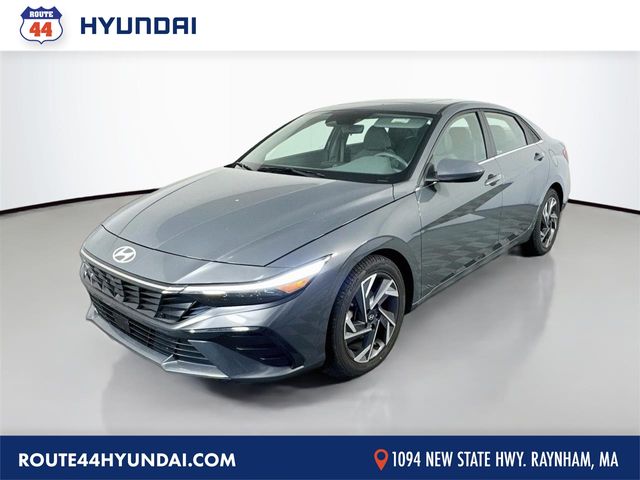 Ecotronic Gray 2025 Hyundai Elantra Sedan Front-Wheel Drive Continuously Variable Transmission