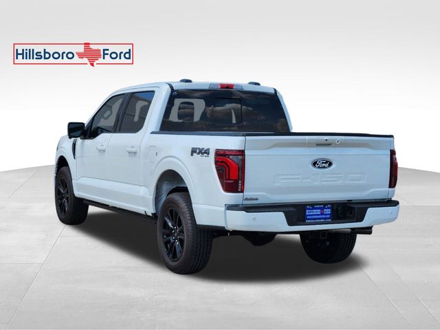 2024 Star White Metallic Tri-Coat Ford F-150 Platinum 4X4 Truck