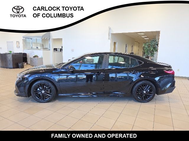 Midnight Black Metallic 2026 Toyota Camry Nightshade FWD Sedan Front-Wheel Drive Continuously Variable Transmission
