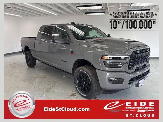 Ceramic Gray Clearcoat 2026 RAM 3500 Pickup Truck Four-Wheel Drive 8-Speed Automatic