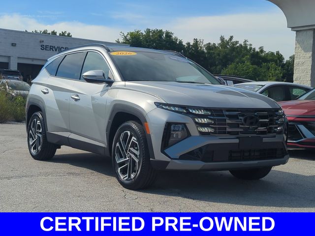 Shimmering Silver 2026 Hyundai Tucson SUV / Crossover All-Wheel Drive 8-Speed Automatic